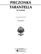 Tarantella In A Minor by Pieczonka - Scharfenberg - for Piano