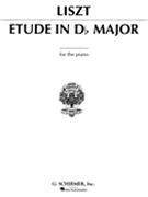 Un Sospiro Etude In D-flat Major by Liszt Franz - Pauer - for Piano