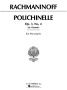 Polichinelle Opus 3 #4 F# Minor by Rachmaninoff Sergei - Oesterle - for Piano
