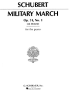 Military March Opus 51 #1 by Schubert - Oesterle - for Piano