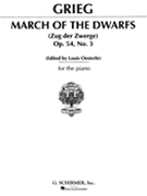 March Of The Dwarfs by Grieg Edvard - Oesterle - for Piano