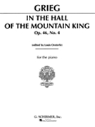 In The Hall Of The Mountain King by Grieg Edvard - Oesterle - for Piano