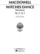 Witches' Dance Opus 17 #2 by MacDowell Edward for Piano