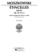 Etincelles Opus 36 #6 by Moszkowski Moritz for Piano