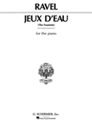 Jeux D'eau by Ravel Maurice for Piano
