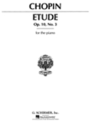 Etude Opus 10 # 3 E Major by Chopin Frederic - Friedham - for Piano