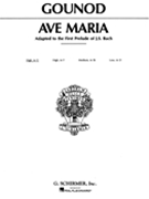 Ave Maria by Bach and Gounod for High Voice