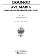Ave Maria by Bach and Gounod for Low Voice