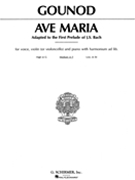 Ave Maria by Bach and Gounod for Medium Voice