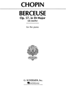 Berceuse Opus 57 D-flat Major by Chopin Frederic - Joseffy - for Piano