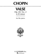 Waltz Opus 69 #2 B Minor by Chopin Frederic - Joseffy - for Piano