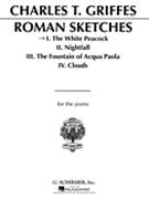 White Peacock Opus 7 #1 by Griffes Charles Tomlinson for Piano