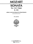 Sonata K545 C Major by Mozart Wolfgang Amadeus - Epstein - for Piano