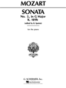 Sonata K189h/283 G Major by Mozart Wolfgang Amadeus - Epstein - for Piano