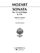 Sonata K576 D Major by Mozart Wolfgang Amadeus - Epstein - for Piano