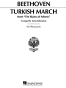 March A La Turque by Beethoven Ludwig van - Rubinstein - for Piano