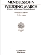 Wedding March by Mendelssohn Felix - Barnes - for Organ Solo