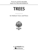 Trees by Rasbach Oscar for Medium High Voice (Key Of D)