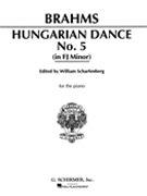 Hungarian Dance #5 F# Minor by Brahms Johannes for Piano