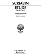 Etude Opus 2 #1 by Scriabin Alexander for Piano