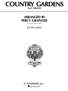 Country Gardens by Grainger Percy Aldridge for Piano