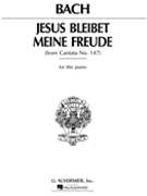 Jesus Bleibet Meine Freude by Bach Johann Sebastian - Bauer - for Piano