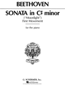 Sonata Opus 27 #2 1st Movement by Beethoven Ludwig van for Piano