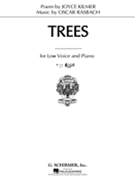 Trees by Rasbach Oscar for Medium-Low Voc (Key Of C)