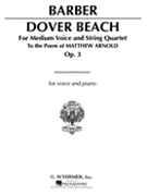 Dover Beach by Barber Samuel for Vocal Solo