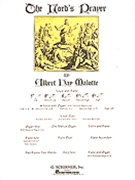 Lord's Prayer by Malotte Albert Hay B-flat for Medium Low Voice (w/Organ)