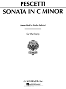 Sonata In C Minor by Pescetti - Salzedo - for Harp