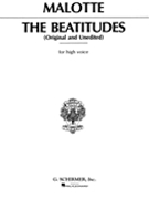 Beatitudes by Malotte Albert Hay for High Voice
