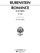 Romance Opus 44 In E Flat Major by Rubenstein Anton - Deis - for Piano
