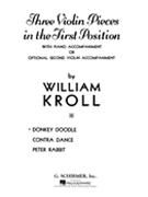 Donkey Doodle by Kroll William for Violin and Piano