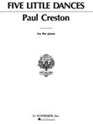 Five Little Dances by Creston for Piano