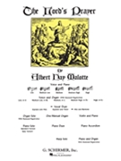 Lord's Prayer by Malotte Albert Hay - Alto/Baritone - B-flat for Vocal Duet