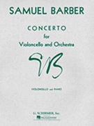Concerto by Barber Samuel for Cello and Piano