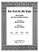 Lord Is My Light by Allitsen Frances for Medium-Low Voice w/