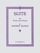 Suite by Bloch Ernest for Viola and Piano