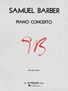 Concerto by Barber for 2 Piano 4 Hands