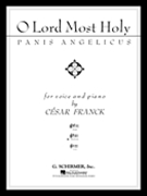 Panis Angelicus by Franck Cesar for Medium Voice and Piano