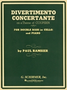 Divertimento Concertante...... by Ramsier Paul for String Bass and Piano