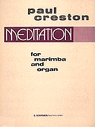 Meditation Opus 90 by Creston Paul for Marimba w/