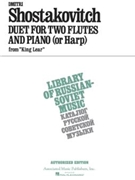 Duet From King Lear by Shostakovich Dmitri for Flute Duet