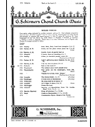 Seek Ye The Lord by Roberts J Varley for SATB and Piano
