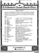 Prayer of Thanksgiving by Anonymous - Kremser Eduard - for SATB