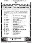 Great and Marvelous Are Thy Works (From The Holy City) by Gaul Alfred for SATB