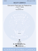 Sicut Cervus by Palestrina Giovanni Pierluigi da - Montani Nicola A - for SATB