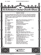 Let Not Your Hearts Be Troubled by Speaks Oley - Chaffin L - for SATB