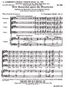 How Beautiful Upon the Mountains Op. 41d by Harker Flaxington for SATB